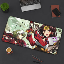 Load image into Gallery viewer, Kabaneri Of The Iron Fortress Mouse Pad (Desk Mat) On Desk
