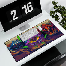 Load image into Gallery viewer, Anime Neon Genesis Evangelion Mouse Pad (Desk Mat) With Laptop
