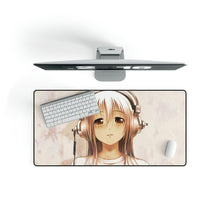 Load image into Gallery viewer, Super Sonico Mouse Pad (Desk Mat)
