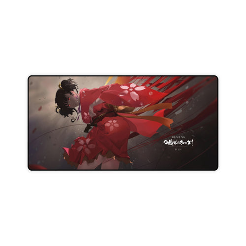 Kabaneri of the Iron Fortress Mumei Mouse Pad (Desk Mat)