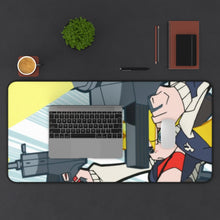 Load image into Gallery viewer, Panty &amp; Stocking with Garterbelt Panty Anarchy, Panty Stocking With Garterbelt Mouse Pad (Desk Mat) With Laptop
