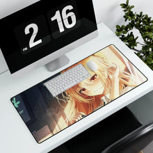 Load image into Gallery viewer, Anime Girl Mouse Pad (Desk Mat) With Laptop
