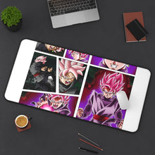Load image into Gallery viewer, Black Goku Mouse Pad (Desk Mat) On Desk
