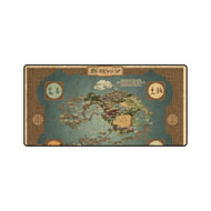 Avatar The Last Airbender Map Mouse Pad (Desk Mat)