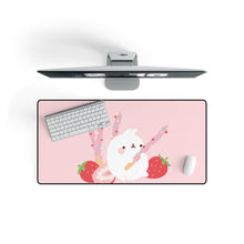 Load image into Gallery viewer, Molang Mouse Pad (Desk Mat) On Desk
