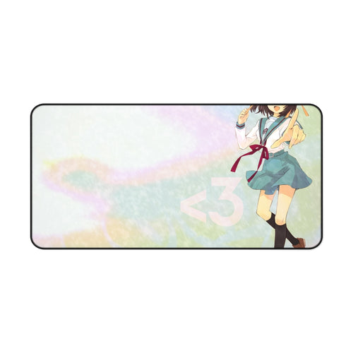 The Melancholy Of Haruhi Suzumiya Mouse Pad (Desk Mat)