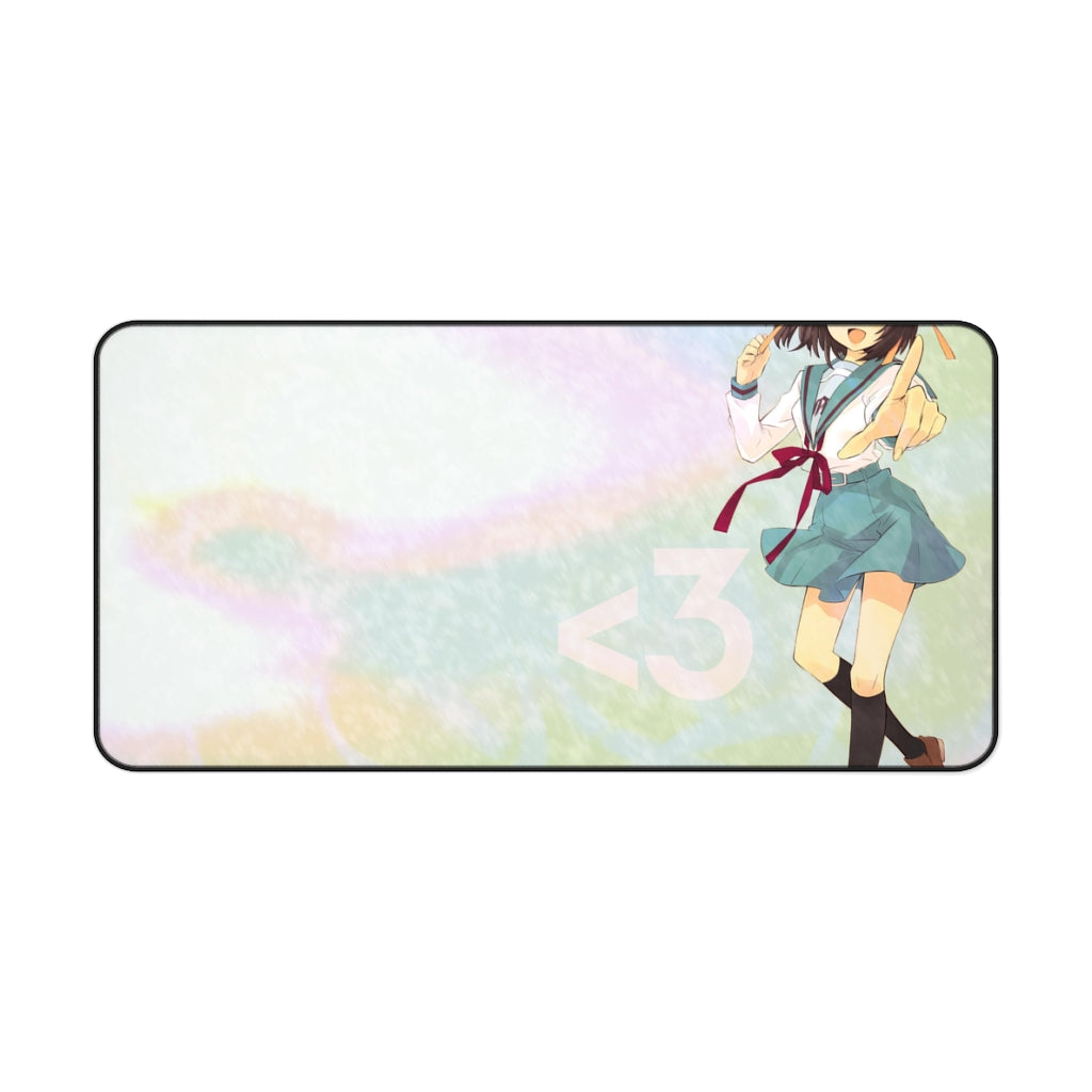 The Melancholy Of Haruhi Suzumiya Mouse Pad (Desk Mat)