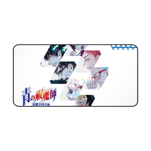 Blue Exorcist Rin Okumura, Yukio Okumura, Shiemi Moriyama, Ryuuji Suguro Mouse Pad (Desk Mat)