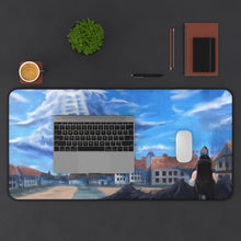Load image into Gallery viewer, Overlord Albedo Mouse Pad (Desk Mat) With Laptop
