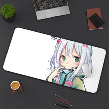 Load image into Gallery viewer, EroManga-Sensei Mouse Pad (Desk Mat) On Desk
