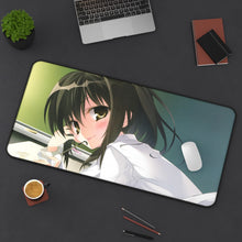 Load image into Gallery viewer, Boku Wa Tomodachi Ga Sukunai Rika Shiguma Mouse Pad (Desk Mat) On Desk
