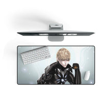 Load image into Gallery viewer, Anime One-Punch Man Mouse Pad (Desk Mat) On Desk
