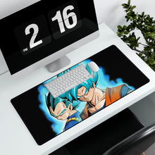 Load image into Gallery viewer, Goku and Vegeta Mouse Pad (Desk Mat) With Laptop
