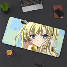 Load image into Gallery viewer, Boku Wa Tomodachi Ga Sukunai Sena Kashiwazaki Mouse Pad (Desk Mat) On Desk
