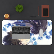 Load image into Gallery viewer, Eru Chitanda  And  Hōtarō Oreki Looking at each other Mouse Pad (Desk Mat) With Laptop
