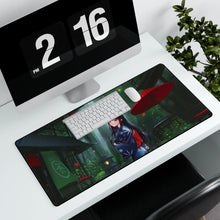 Load image into Gallery viewer, Anime Girl Mouse Pad (Desk Mat) With Laptop
