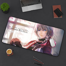 Load image into Gallery viewer, Pixiv Fantasia Sword Regalia Mouse Pad (Desk Mat) On Desk
