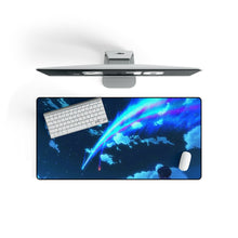 Load image into Gallery viewer, Your Name. Mouse Pad (Desk Mat) On Desk
