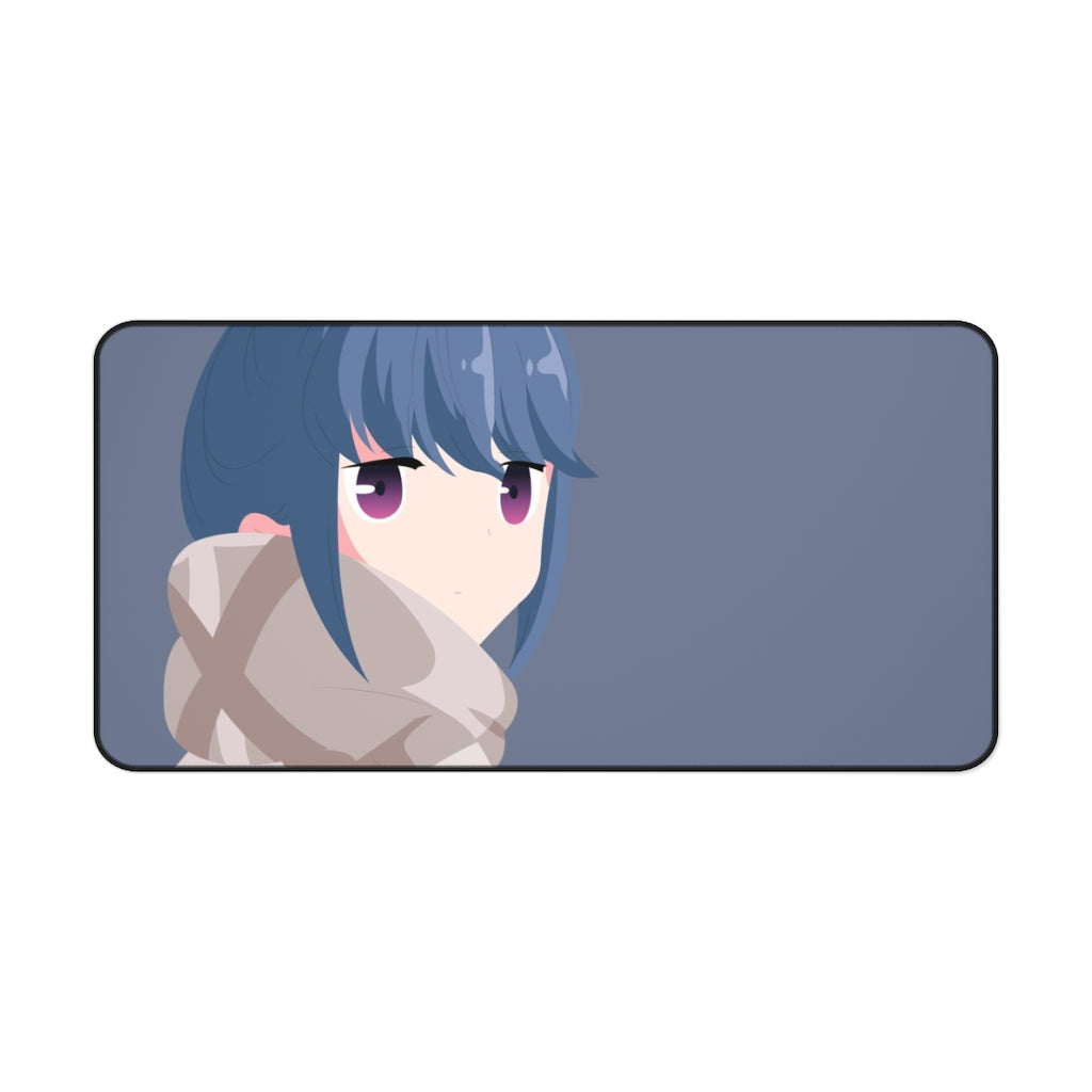 Laid-Back Camp by Mouse Pad (Desk Mat)