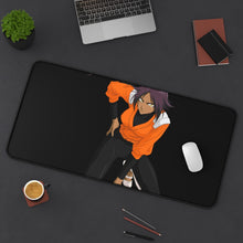 Load image into Gallery viewer, Yoruichi Shihôin Mouse Pad (Desk Mat) On Desk
