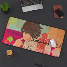 Load image into Gallery viewer, Anime Death Note Mouse Pad (Desk Mat) On Desk
