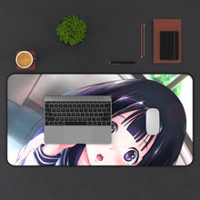 Load image into Gallery viewer, Hyouka Eru Chitanda Mouse Pad (Desk Mat) With Laptop
