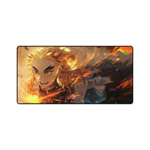 Load image into Gallery viewer, Kyojuro Rengoku Hashira Demon Mouse Pad (Desk Mat)
