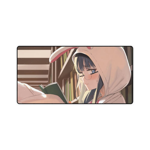 Anime Girl Mouse Pad (Desk Mat)