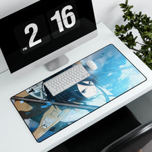Load image into Gallery viewer, Mikasa Ackerman Mouse Pad (Desk Mat) With Laptop
