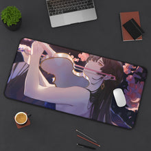 Load image into Gallery viewer, Anime Music Mouse Pad (Desk Mat) On Desk
