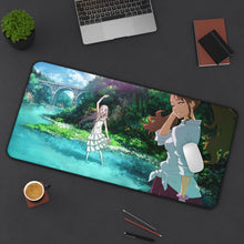 Load image into Gallery viewer, Anohana Meiko Honma, Naruko Anjou Mouse Pad (Desk Mat) On Desk
