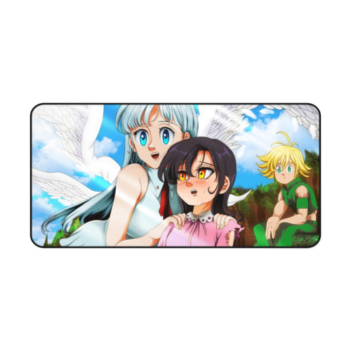 Elizabeth and Merlin Mouse Pad (Desk Mat)