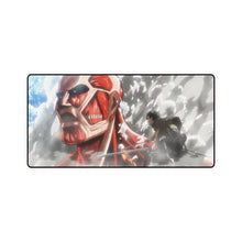 Load image into Gallery viewer, Attack On Titan - Eren Yeager &amp; Colossal Titan Mouse Pad (Desk Mat)
