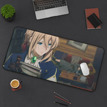 Load image into Gallery viewer, Violet Evergarden Violet Evergarden Mouse Pad (Desk Mat) On Desk
