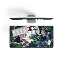Load image into Gallery viewer, Tanjiro, Nezuko, Kimetsu no Yaiba, 8K, #202 Mouse Pad (Desk Mat)
