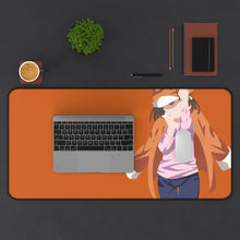 Load image into Gallery viewer, Monogatari (Series) Mouse Pad (Desk Mat) With Laptop
