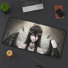 Load image into Gallery viewer, Overlord Albedo Mouse Pad (Desk Mat) On Desk
