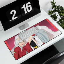 Load image into Gallery viewer, InuYasha Mouse Pad (Desk Mat) With Laptop
