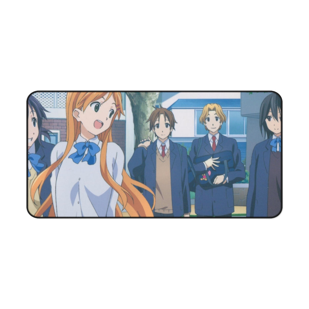 Kokoro Connect Himeko Inaba, Iori Nagase, Taichi Yaegashi, Yui Kiriyama, Yoshifumi Aoki Mouse Pad (Desk Mat)