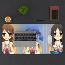 Load image into Gallery viewer, Nichijō Mouse Pad (Desk Mat) With Laptop
