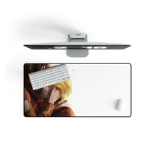 Load image into Gallery viewer, Anime Attack On Titan Mouse Pad (Desk Mat) On Desk
