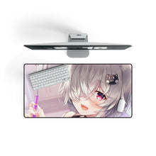 Load image into Gallery viewer, Anime Girl Mouse Pad (Desk Mat) On Desk
