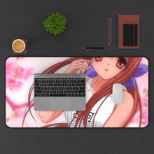 Load image into Gallery viewer, Clannad Sanae Furukawa Mouse Pad (Desk Mat) With Laptop
