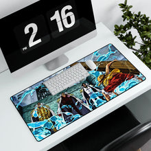 Load image into Gallery viewer, One Piece Monkey D. Luffy Mouse Pad (Desk Mat) With Laptop
