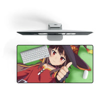 Load image into Gallery viewer, Megumin Mouse Pad (Desk Mat) On Desk

