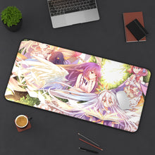 Load image into Gallery viewer, Shiro (No Game No Life) Mouse Pad (Desk Mat) On Desk

