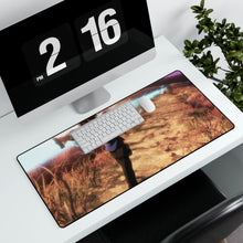 Load image into Gallery viewer, Angry Kirito Mouse Pad (Desk Mat) With Laptop
