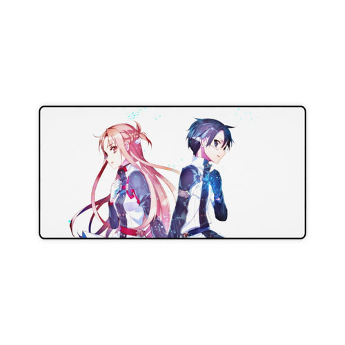 Sword Art Online Kazuto Kirigaya, Asuna Yuuki Mouse Pad (Desk Mat)