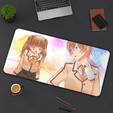 Load image into Gallery viewer, Nagi No Asukara Mouse Pad (Desk Mat) On Desk
