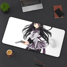 Load image into Gallery viewer, Puella Magi Madoka Magica Homura Akemi Mouse Pad (Desk Mat) On Desk
